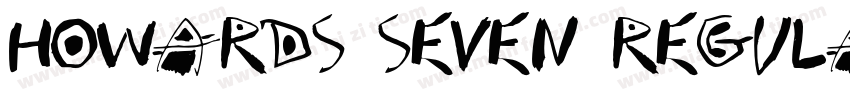 Howards Seven Regula字体转换